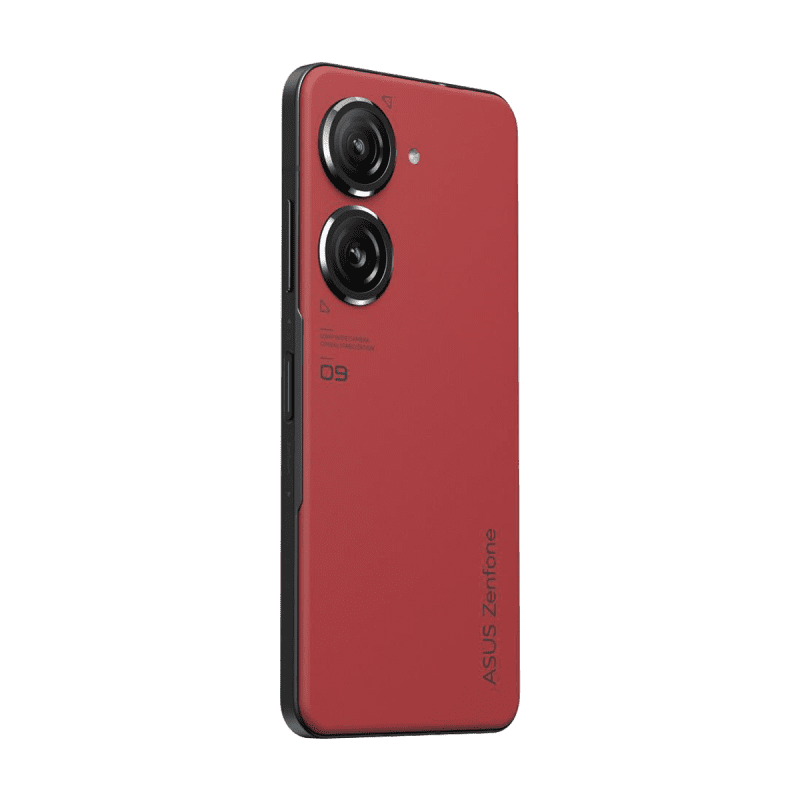 ASUS Zenfone 9 5G Smartphone (Dual-SIM, 8+128GB) - Sunset Red