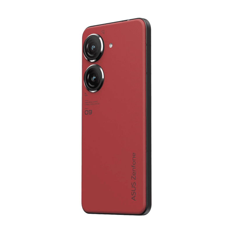 ASUS Zenfone 9 5G Smartphone (Dual-SIM, 8+128GB) - Sunset Red