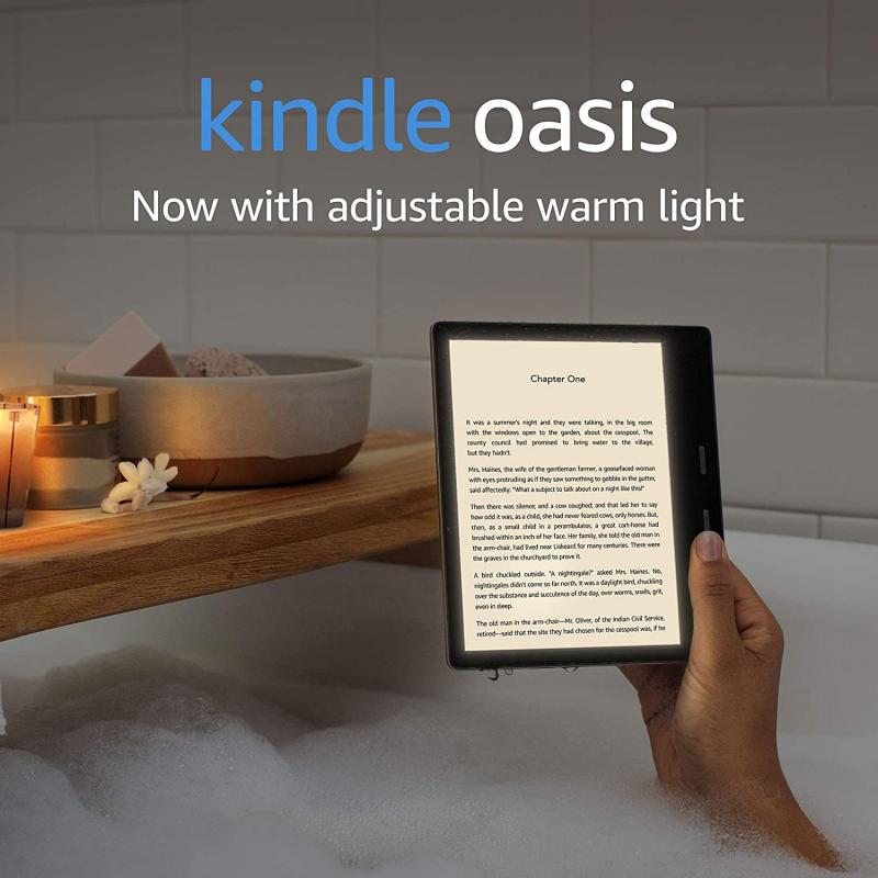 Amazon Kindle Oasis (10th Gen, Wi-Fi, 32GB) 7" E-Reader - Gold