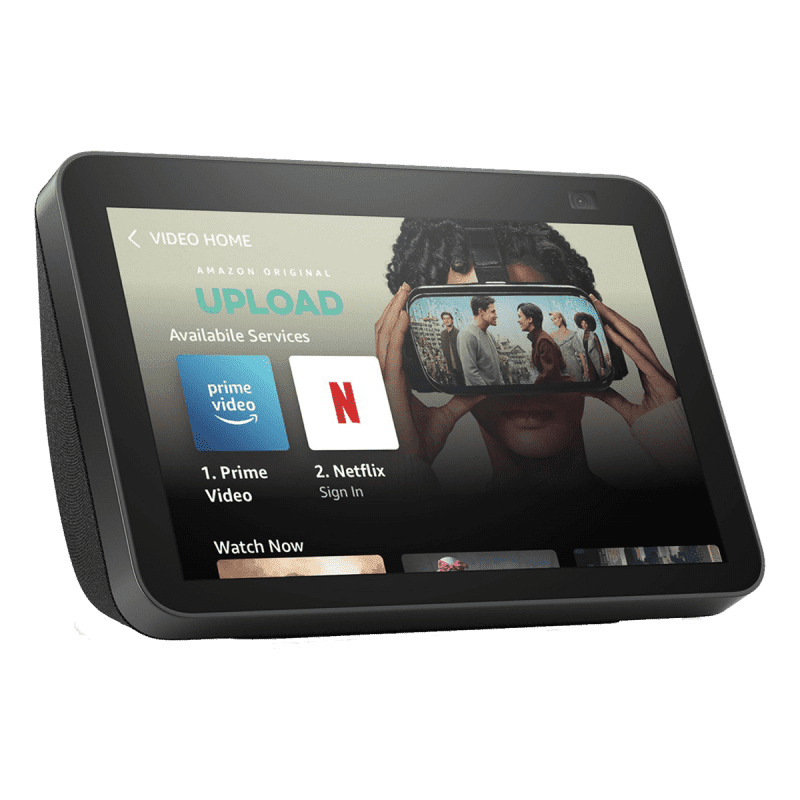 Amazon Echo Show 8 (2nd Gen) 8" Smart Display With Alexa - Black
