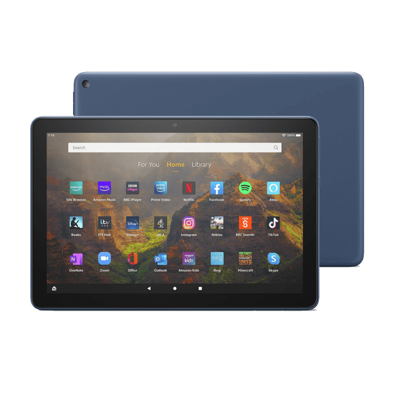 Amazon Fire HD 10 tablet (10.1", 32GB, 2021, 11th Generation) - Denim