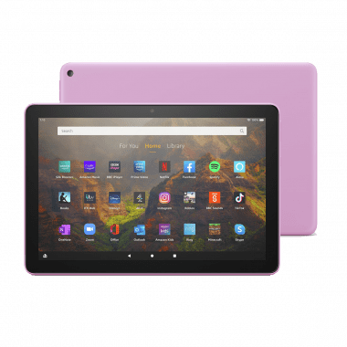 Amazon Fire HD 10 tablet (10.1", 64GB, 2021, 11th Generation) - Lavender