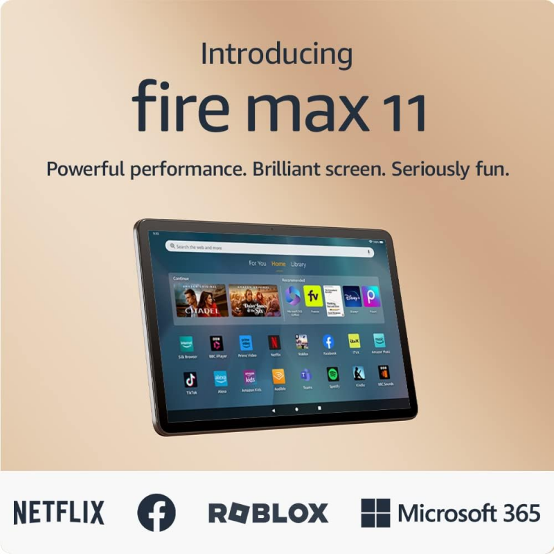 Amazon Fire Max 11 Tablet (4 + 64GB) - Grey