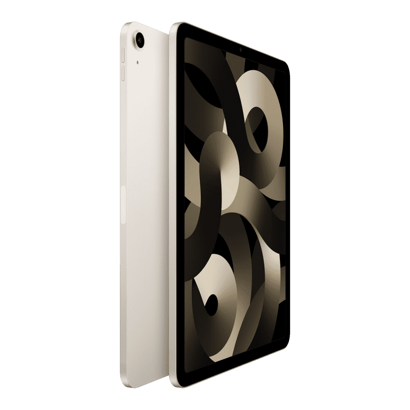 Apple iPad Air 2022 (Wifi, M1 Chip, 64GB, 5th Generation) - Starlight