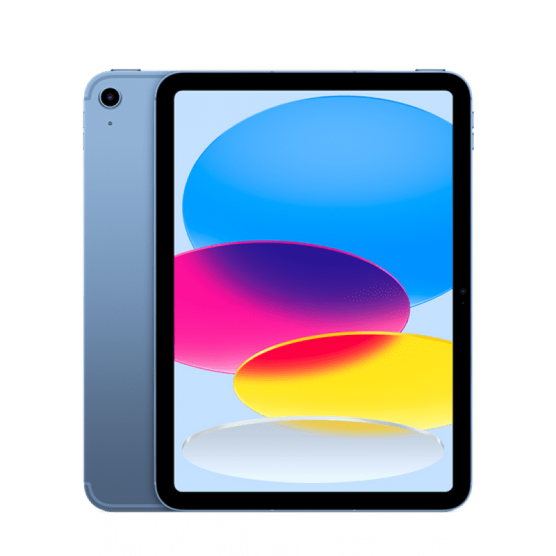 Apple iPad 2022 (10.9 Inch, Wi-Fi + Cellular, 64GB) - Blue (10th Generation)