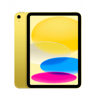Apple iPad 2022 (10.9 Inch, Wi-Fi + Cellular, 256GB) - Yellow (10th Generation)