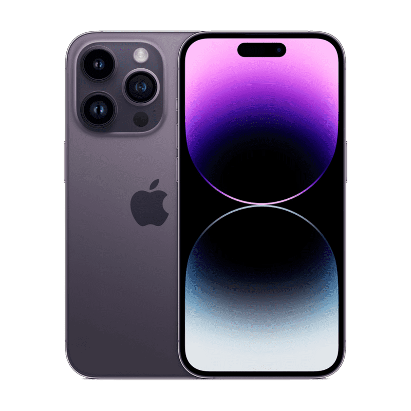 Apple iPhone 14 Pro Max 5G (128GB, Dual-SIMs) - Deep Purple