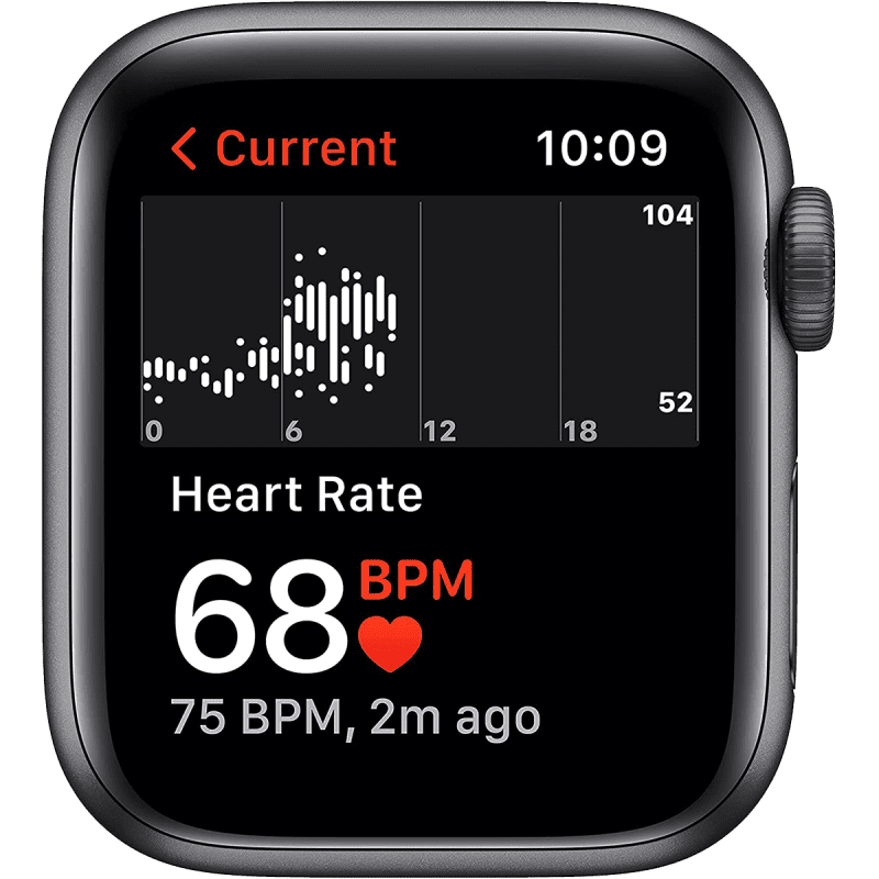 Apple Watch SE (GPS, 40mm) - Space Grey Aluminium with Sports Band - Midnight