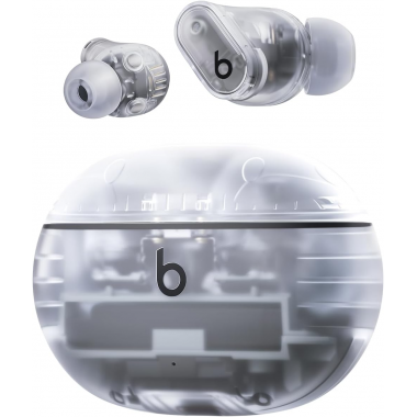 Beats Studio Buds + (2023) True Wireless Noise Cancelling Earbuds - Transparent