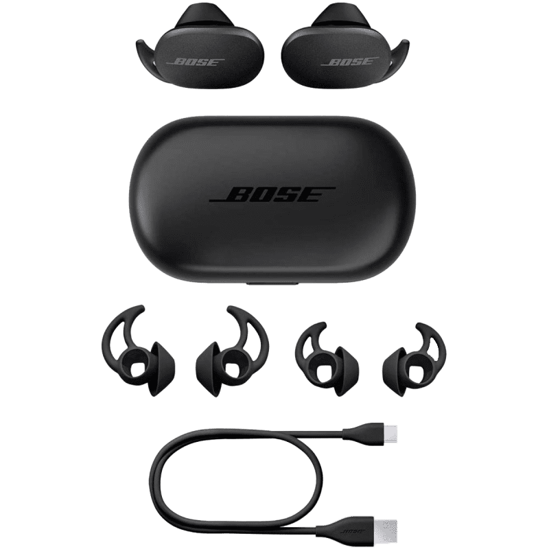 Renewed - Bose QuietComfort Earbuds Noise Cancelling - Black