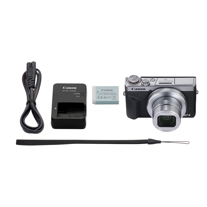 Canon Powershot G7 X Mark III Digital Camera - Silver