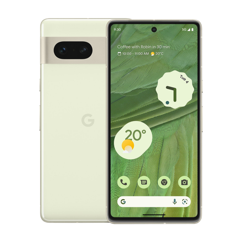 Google Pixel 7 5G Smartphone (8+128GB) - Lemongrass