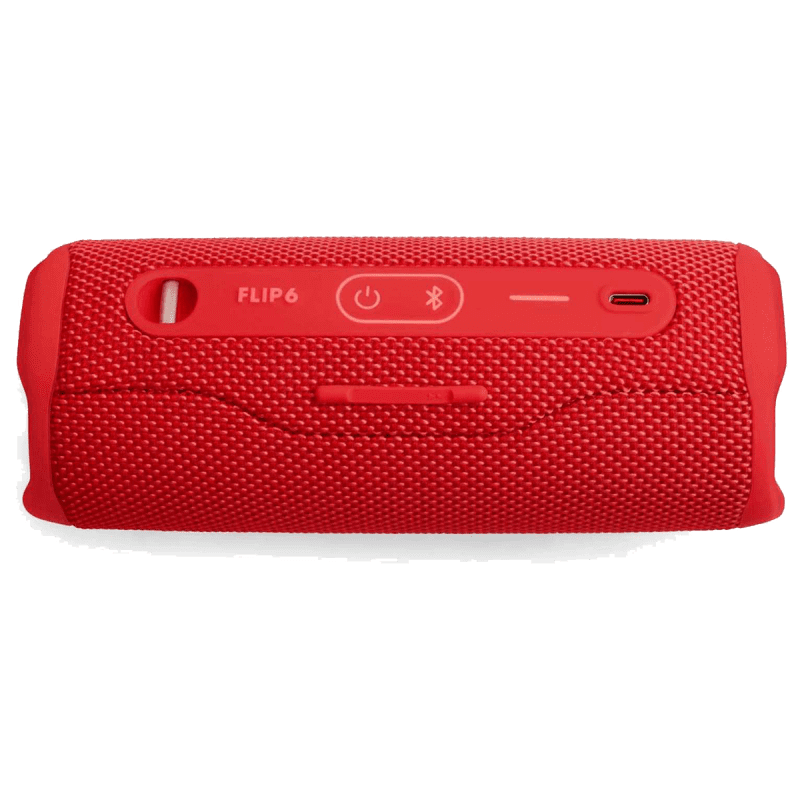 JBL Flip 6 Portable Waterproof Bluetooth Speaker - Red