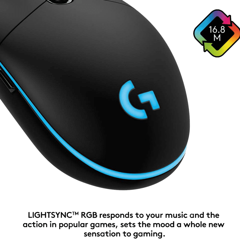 Logitech G Pro RGB Hero Optical Gaming Mouse