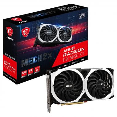 MSI AMD Radeon RX 6650 XT MECH 2X OC 8GB RDNA2 Graphics Card