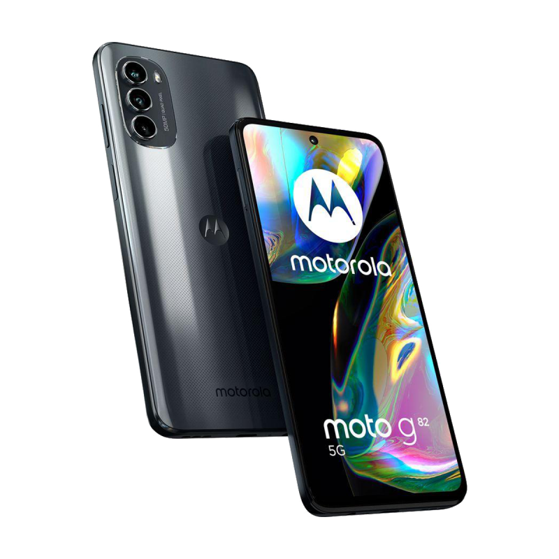 Motorola Moto G82 5G Smartphone (SIM-Free, 6+128GB) - Meteorite Grey
