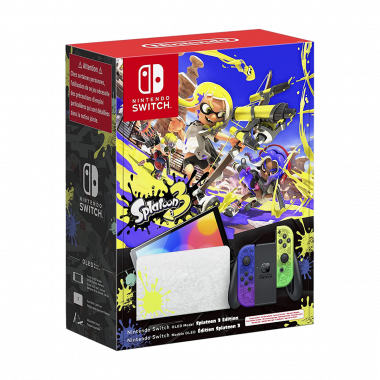 Nintendo Switch OLED Splatoon 3 Special Edition Console