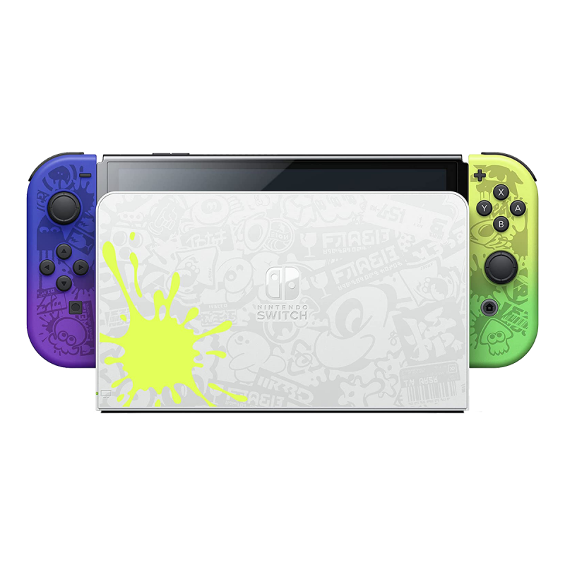 Dimprice | Nintendo Switch OLED Splatoon 3 Special Edition Console