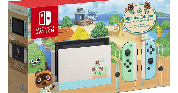 Nintendo Switch Animal Crossing New Horizons Edition Console