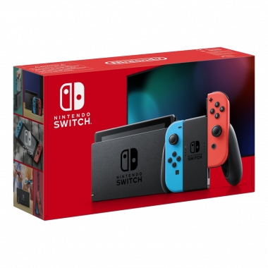 Nintendo Switch Console - Neon Red / Neon blue (Latest Model)