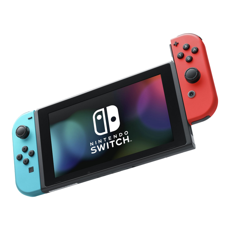 Nintendo Switch Console - Neon Red / Neon blue (Latest Model)