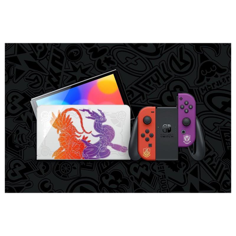 Nintendo Switch OLED Pokemon Scarlet and Violet Limited Edition Console