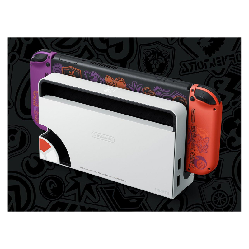 Nintendo Switch OLED Pokemon Scarlet and Violet Limited Edition Console