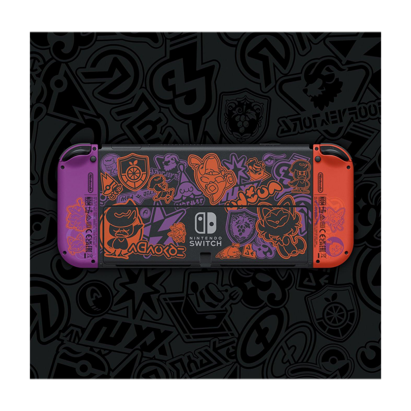Nintendo Switch OLED Pokemon Scarlet and Violet Limited Edition Console