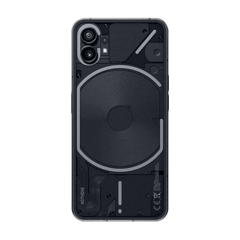 Nothing Phone (1) 5G Smartphone (Dual-SIM, 8+256GB) - Black