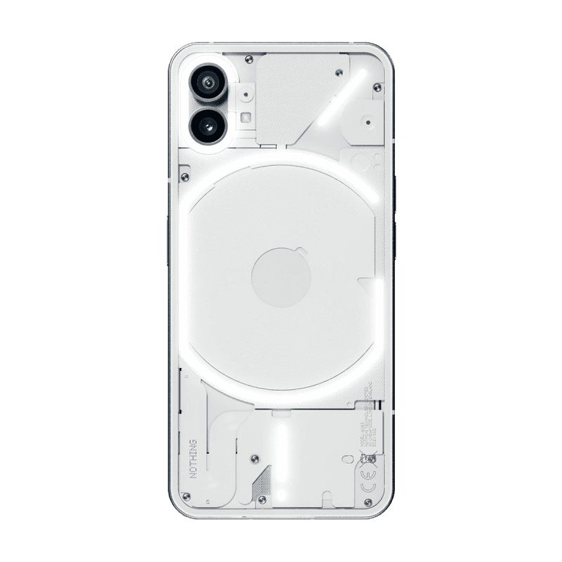 Nothing Phone (1) 5G Smartphone (Dual-SIM, 12+256GB) - White