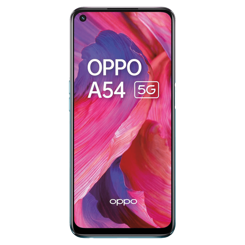 Oppo A54 (5G, 64GB, Dual SIM) Smartphone - Purple