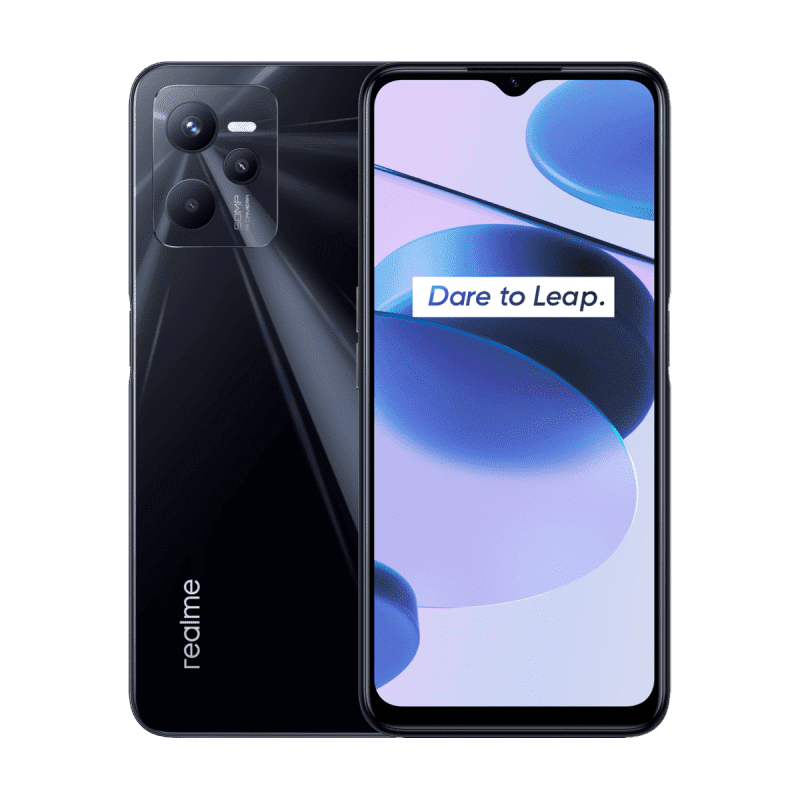 Realme C35 4G Smartphone (Dual-SIM, 4+128GB) - Glowing Black Realme C35 4G Smartphone (Dual-SIM, 4+128GB) - Glowing Black