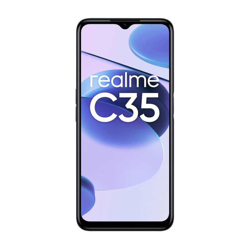 Realme C35 4G Smartphone (Dual-SIM, 4+128GB) - Glowing Black Realme C35 4G Smartphone (Dual-SIM, 4+128GB) - Glowing Black