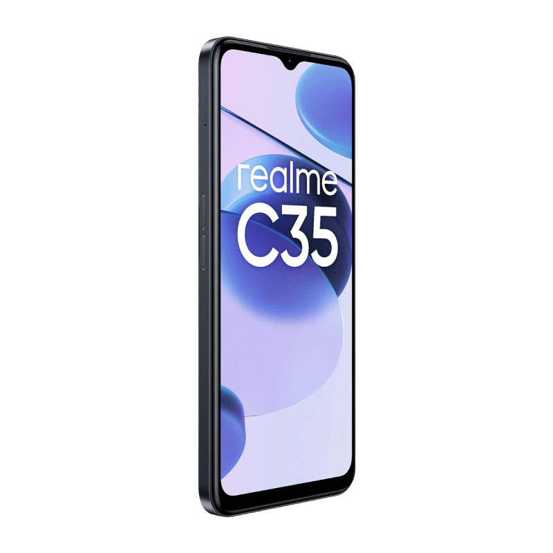 Realme C35 4G Smartphone (Dual-SIM, 4+128GB) - Glowing Black Realme C35 4G Smartphone (Dual-SIM, 4+128GB) - Glowing Black