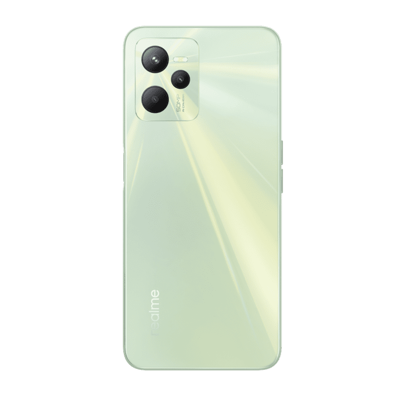 Realme C35 4G Smartphone (Dual-SIM, 4+128GB) - Glowing Green