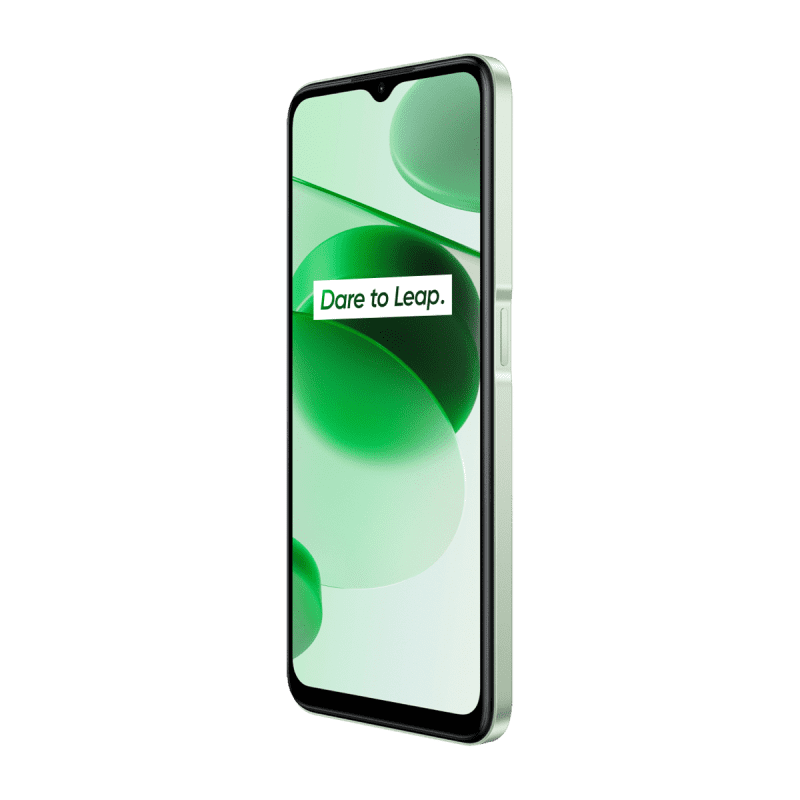 Realme C35 4G Smartphone (Dual-SIM, 4+64GB) - Glowing Green