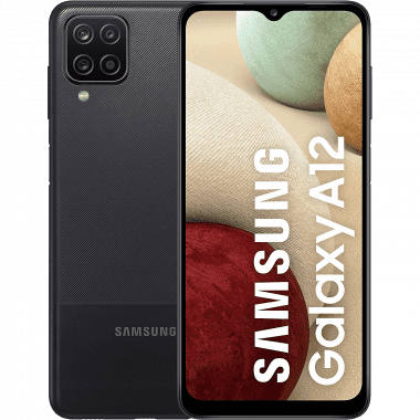  Samsung Galaxy A12 (128GB, 4GB RAM, Dual Sim) - Black