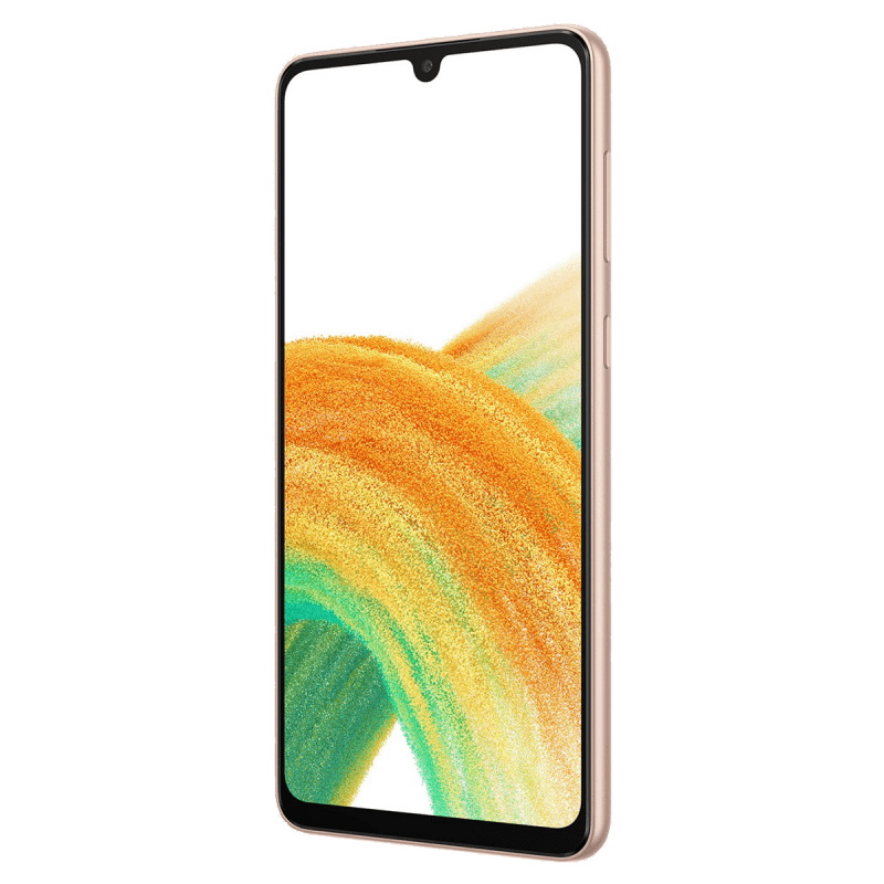 Samsung Galaxy A33 Android Sim Free Smartphone (5G, 6GB + 128GB) - Awesome Peach