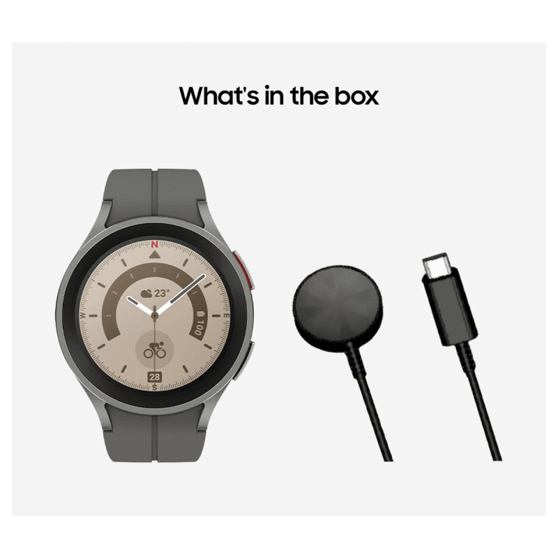 Dimprice Samsung Galaxy Watch 5 Pro Smart Watch (Bluetooth, 45mm