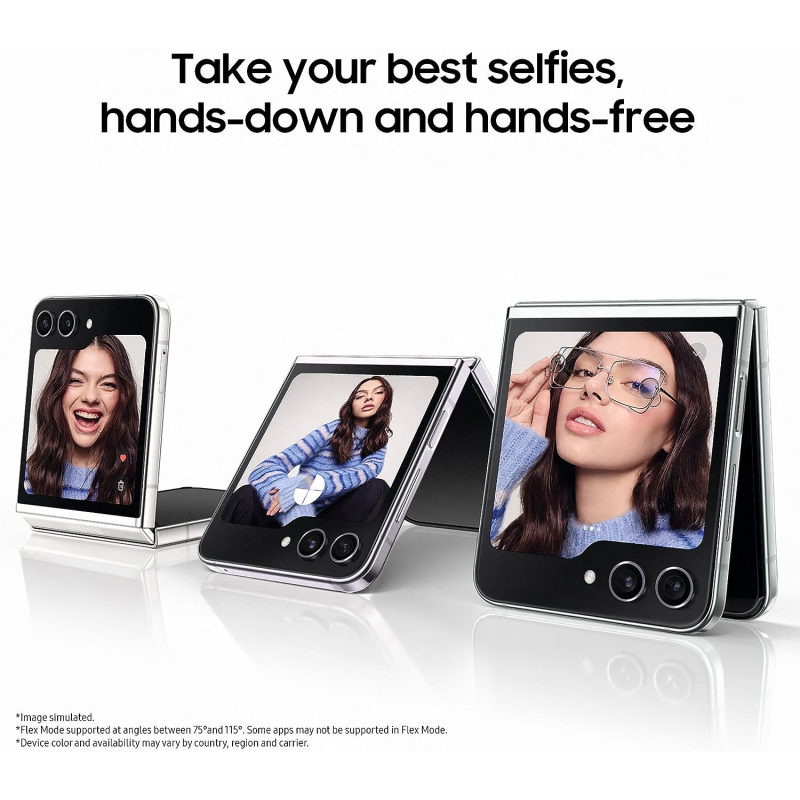Samsung Galaxy Z Flip 5 5G Smartphone (8+256GB) - Cream