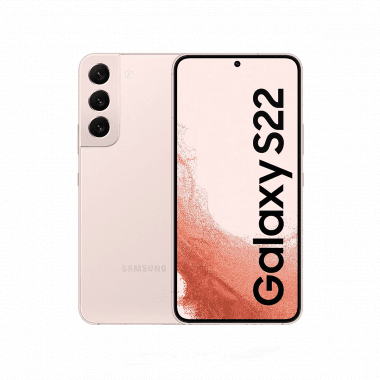 Samsung Galaxy S22 5G (SIM-Free, 8+256GB) Smartphone - Pink Gold