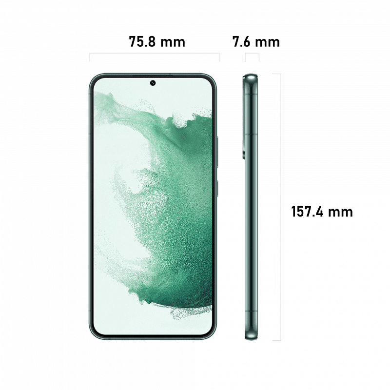 Samsung Galaxy S22+ 5G (SIM-Free, 8+128GB) Smartphone - Green