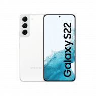 Samsung Galaxy S22 5G (SIM-Free, 8+256GB) Smartphone - Phantom White