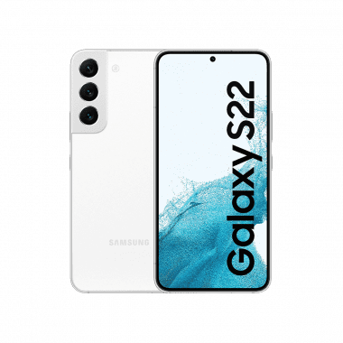 Renewed - Samsung Galaxy S22 5G (SIM-Free, 8+256GB) Smartphone - Phantom White