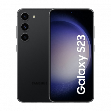 Renewed - Samsung Galaxy S23 5G Smartphone (Dual-SIMs, 8+256GB) - Phantom Black