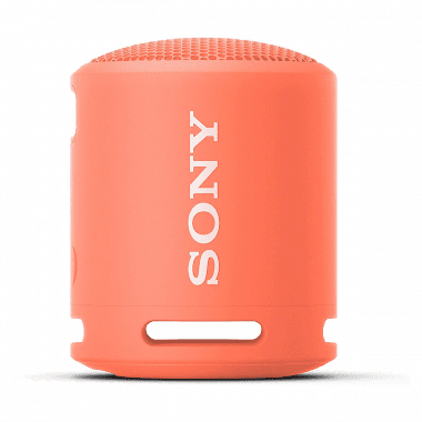 Sony SRS-XB13 (Compact, Portable, Waterproof, Extra Bass) Wireless Bluetooth speaker - Coral Pink