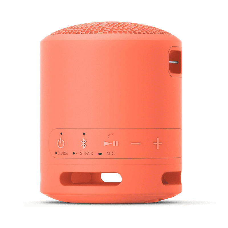 Sony SRS-XB13 (Compact, Portable, Waterproof, Extra Bass) Wireless Bluetooth speaker - Coral Pink