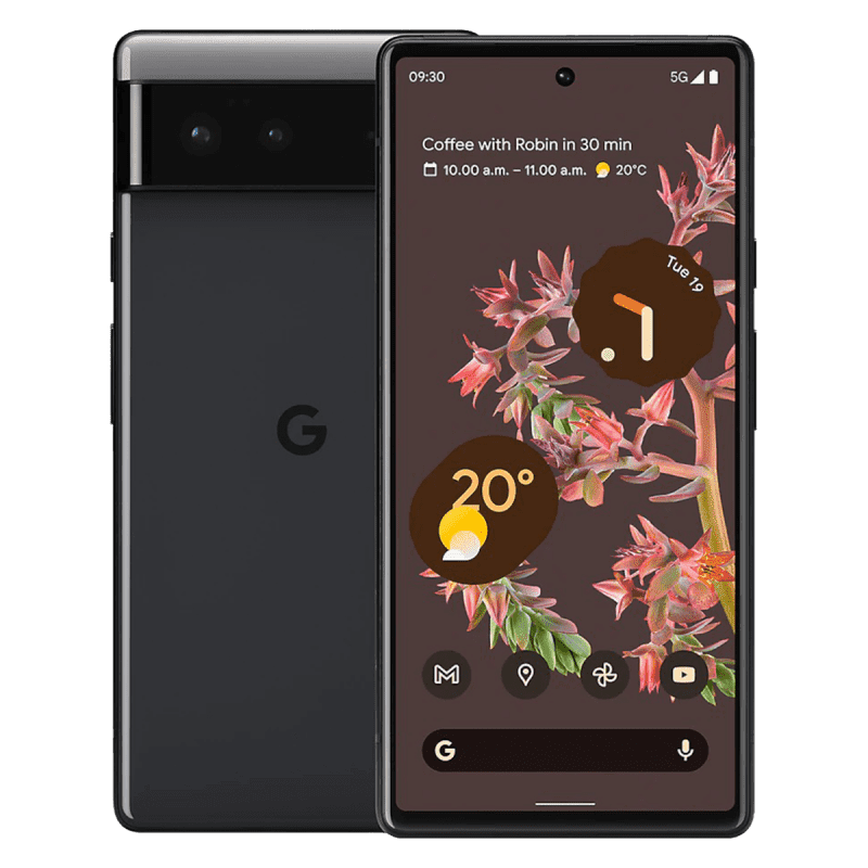 Google Pixel 6 5G Smartphone (8GB+128GB, Dual SIM) - Stormy Black