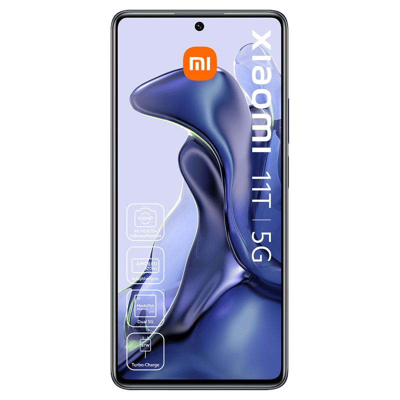 Xiaomi 11T 5G Smartphone (8+128GB) - Meteorite Grey