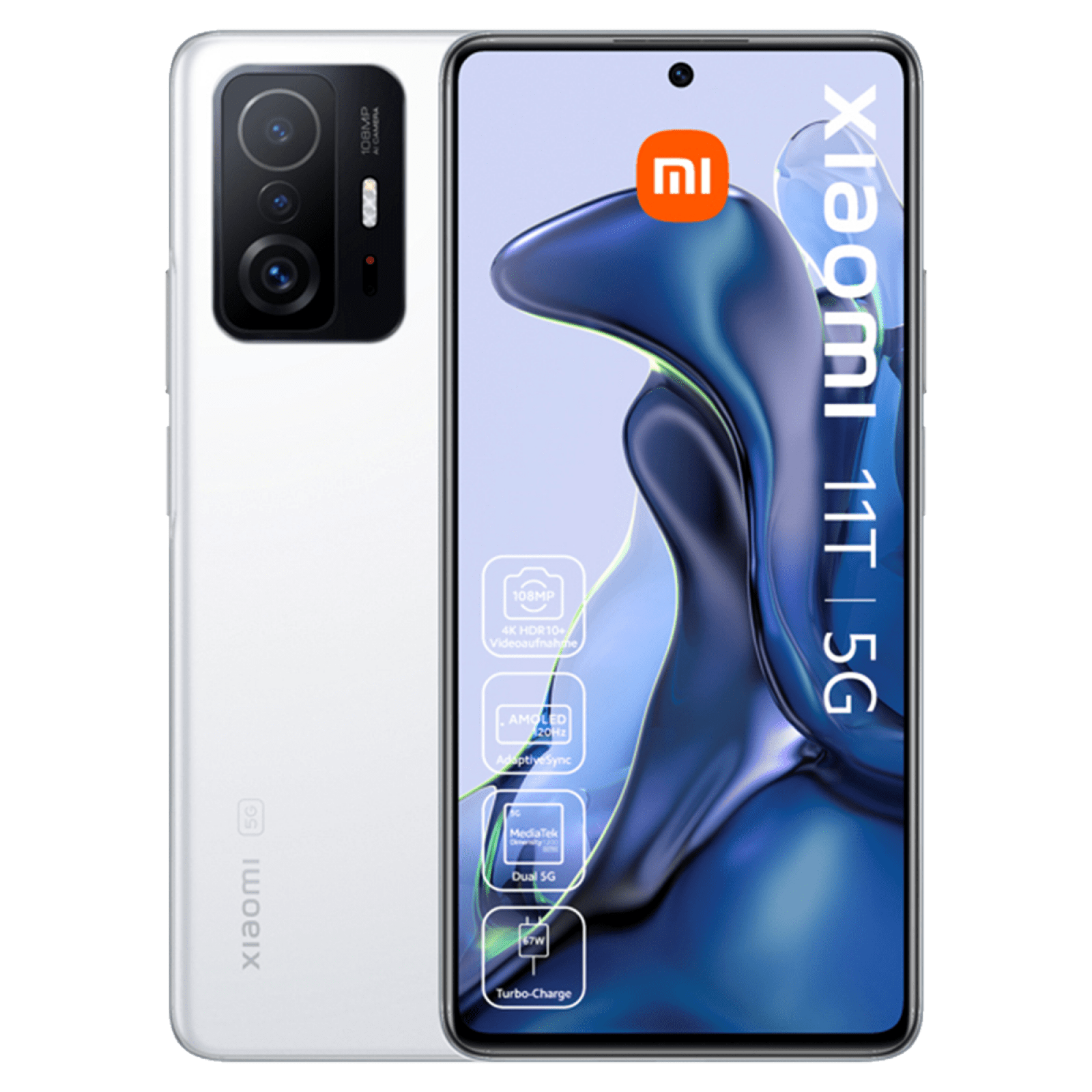 Dimprice | Xiaomi 11T 5G Smartphone (8+256GB) - Moonlight White
